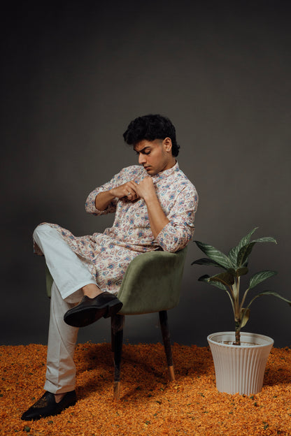 Gulab-Paich Kurta with pajama