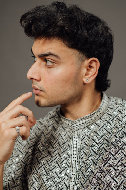 Shahi Jaal Kurta with pajama