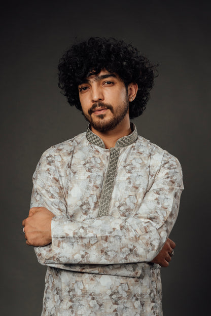 Sunehri Zaika Kurta with pajama