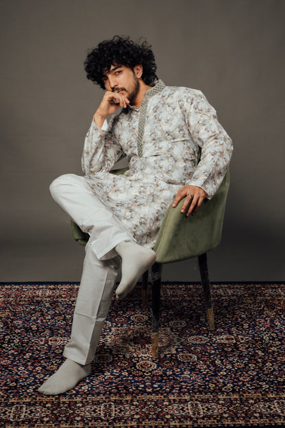 Sunehri Zaika Kurta with pajama