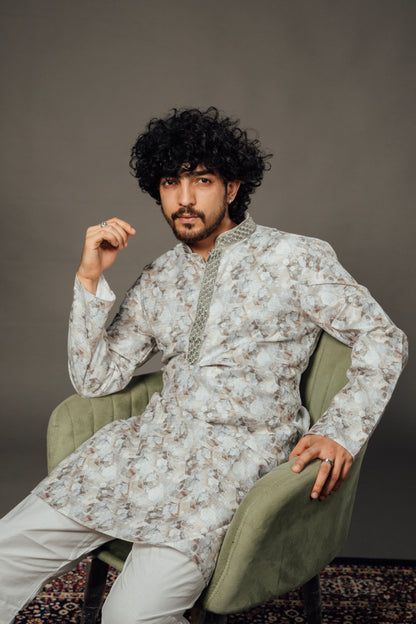 Sunehri Zaika Kurta with pajama